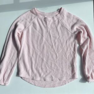 Pink, long sleeve shirt
